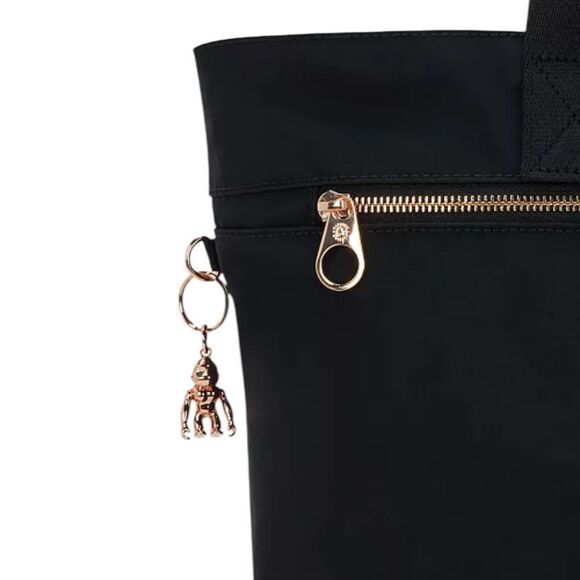 Kipling Black Colissa Up Laptop Tote Bag - Picture 5 of 10